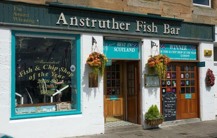 Stunning Shore Front House In Historic Cellardyke Vila Anstruther Exterior foto