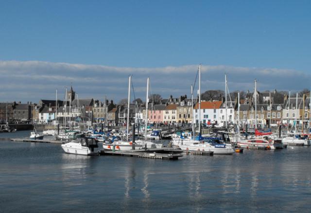 Stunning Shore Front House In Historic Cellardyke Vila Anstruther Exterior foto